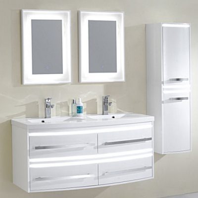 Wall Hung Vanity Unit With Ceramic Basin